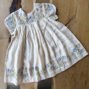Apolina 5-7y Milk Stevie Dress NWT